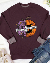 Load image into Gallery viewer, Sorta Sweet, Sorta Spooky French Terry Crew Neck