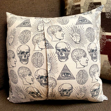 Load image into Gallery viewer, Vintage Style Macabre Psychic Pillow Sham