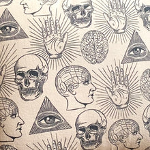 Load image into Gallery viewer, Vintage Style Macabre Psychic Pillow Sham