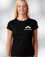 Load image into Gallery viewer, Women's Fitted #NoProbeZone Alien T-shirt