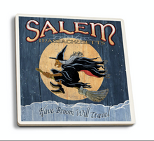 Load image into Gallery viewer, Salem Witch Coasters Set