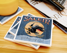 Load image into Gallery viewer, Salem Witch Coasters Set