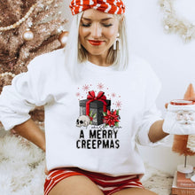 Load image into Gallery viewer, I Wish You a Merry Creepmas Sweatshirt