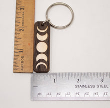 Load image into Gallery viewer, Moon Phases Key Chain