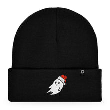 Load image into Gallery viewer, Embroidered Christmas Ghost Beanie