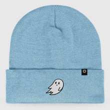 Load image into Gallery viewer, Sky Blue Ghost Beanie
