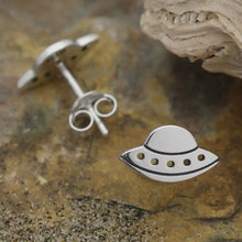 Load image into Gallery viewer, Sterling Silver UFO Earrings
