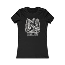 Load image into Gallery viewer, Women&#39;s Bigfoot Believe Tee
