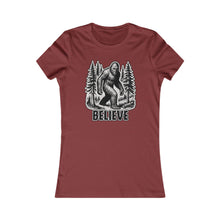 Load image into Gallery viewer, Women&#39;s Bigfoot Believe Tee
