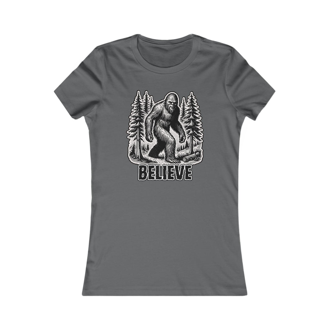 Women's Bigfoot Believe Tee