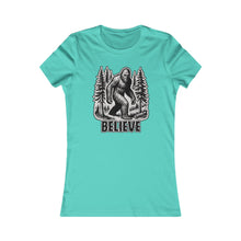 Load image into Gallery viewer, Women&#39;s Bigfoot Believe Tee
