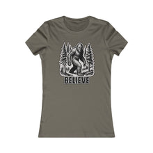 Load image into Gallery viewer, Women&#39;s Bigfoot Believe Tee
