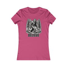 Load image into Gallery viewer, Women&#39;s Bigfoot Believe Tee
