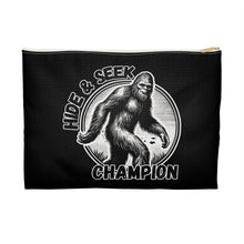 Load image into Gallery viewer, Black Hide &amp; Seek Bigfoot Accessory Pouch
