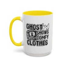 Load image into Gallery viewer, Ghost Shows &amp; Comfy Clothes Accent Mug (11, 15oz)
