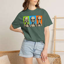 Load image into Gallery viewer, Alien See Hear Speak No Evil T-Shirt
