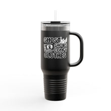 Load image into Gallery viewer, Ghost Shows &amp; Comfy Clothes Insulated 40 oz. Travel Mug
