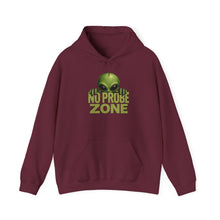 Load image into Gallery viewer, No Probe Zone Alien Hoodie
