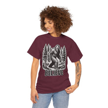 Load image into Gallery viewer, Unisex Bigfoot Believe Heavy Cotton Tee
