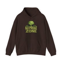 Load image into Gallery viewer, No Probe Zone Alien Hoodie
