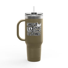 Load image into Gallery viewer, Ghost Shows &amp; Comfy Clothes Insulated 40 oz. Travel Mug
