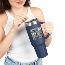 Load image into Gallery viewer, Ghost Shows &amp; Comfy Clothes Insulated 40 oz. Travel Mug
