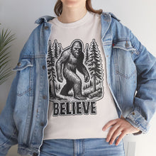 Load image into Gallery viewer, Unisex Bigfoot Believe Heavy Cotton Tee
