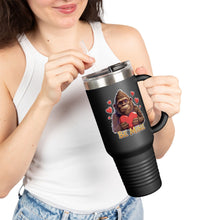 Load image into Gallery viewer, Bigfoot "Be Mine" Valentine 40oz Insulated Travel Mug
