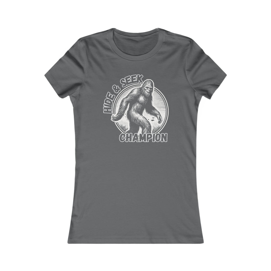 Women's Hide & Seek Bigfoot Tee