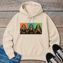 Load image into Gallery viewer, Bigfoot See No Evil Hoodie

