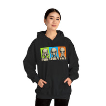 Load image into Gallery viewer, Alien Hear See Speak No Evil Hoodie
