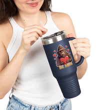 Load image into Gallery viewer, Bigfoot "Be Mine" Valentine 40oz Insulated Travel Mug

