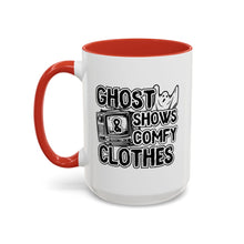 Load image into Gallery viewer, Ghost Shows &amp; Comfy Clothes Accent Mug (11, 15oz)
