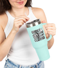 Load image into Gallery viewer, Ghost Shows &amp; Comfy Clothes Insulated 40 oz. Travel Mug
