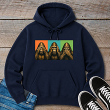 Load image into Gallery viewer, Bigfoot See No Evil Hoodie
