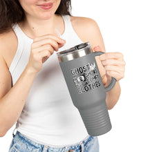 Load image into Gallery viewer, Ghost Shows &amp; Comfy Clothes Insulated 40 oz. Travel Mug
