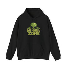 Load image into Gallery viewer, No Probe Zone Alien Hoodie
