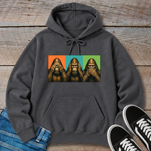 Load image into Gallery viewer, Bigfoot See No Evil Hoodie
