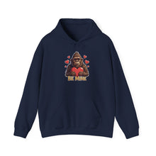 Load image into Gallery viewer, Bigfoot "Be Mine" Valentine Hoodie
