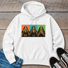 Load image into Gallery viewer, Bigfoot See No Evil Hoodie
