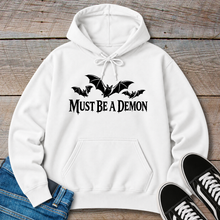 Load image into Gallery viewer, Must Be A Demon Bat Hoodie
