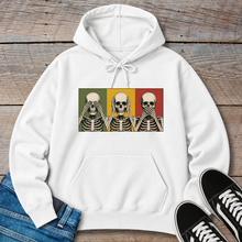 Load image into Gallery viewer, Skeleton See No Evil Hoodie
