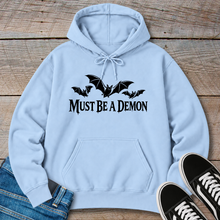 Load image into Gallery viewer, Must Be A Demon Bat Hoodie
