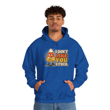 Load image into Gallery viewer, I Don't Like You Either Candy Corn Hoodie

