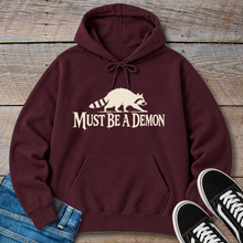 Load image into Gallery viewer, Must Be a Demon Raccoon Hoodie
