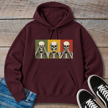 Load image into Gallery viewer, Skeleton See No Evil Hoodie
