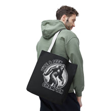 Load image into Gallery viewer, Hide &amp; Seek Bigfoot Tote Bag
