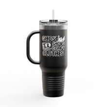 Load image into Gallery viewer, Ghost Shows &amp; Comfy Clothes Insulated 40 oz. Travel Mug
