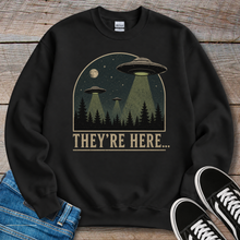 Load image into Gallery viewer, They're Here Sweatshirt
