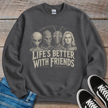Load image into Gallery viewer, Better With Friends Sweatshirt
